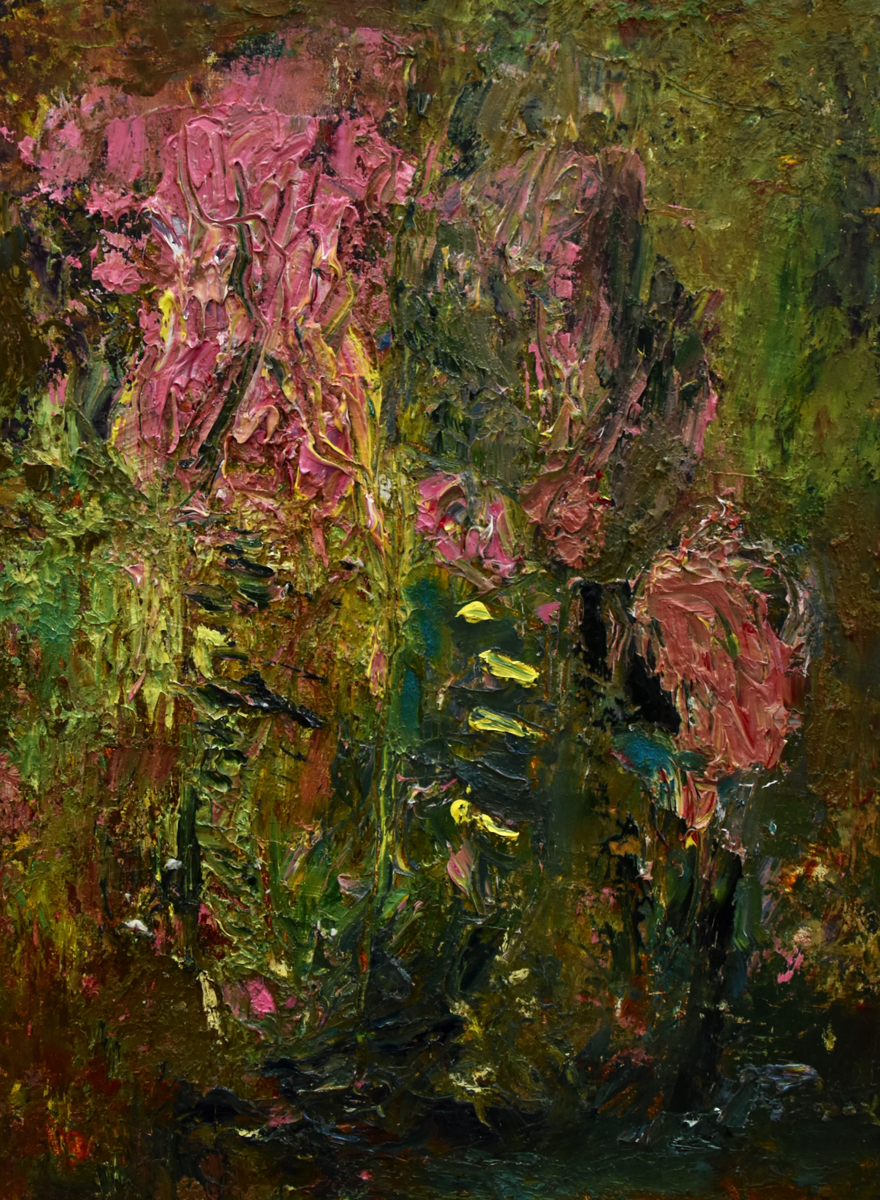 because the heart talks to itself   (39x29) 